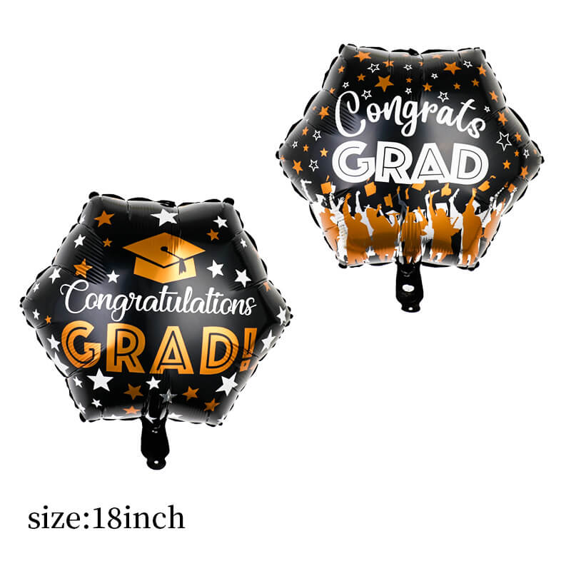 congrats grad balloons