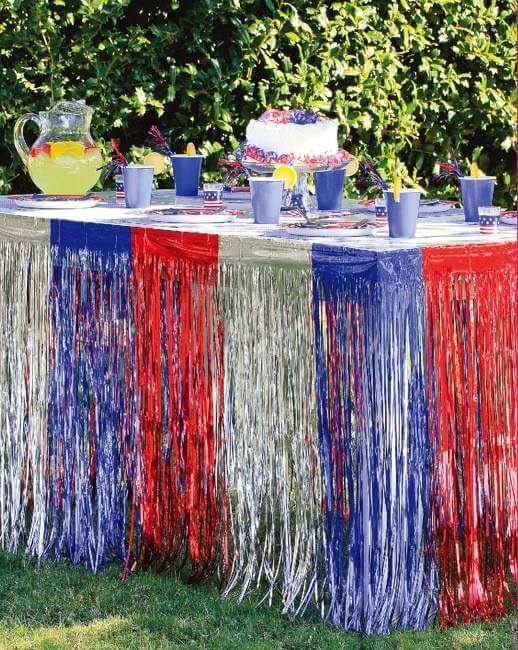 Fringe Table Skirt