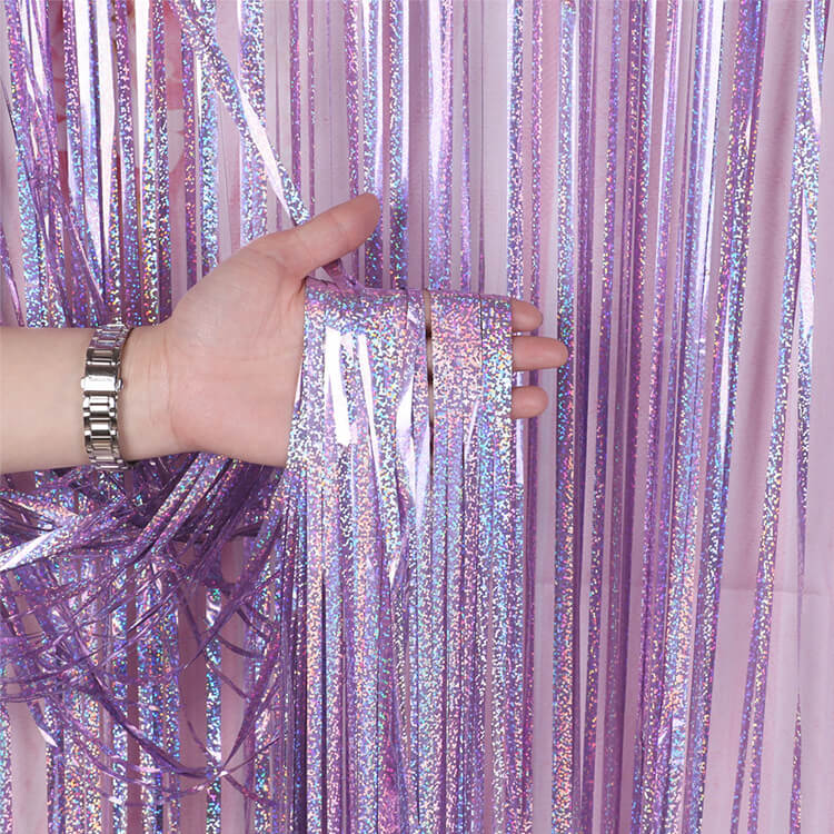 Fringe Foil Curtain