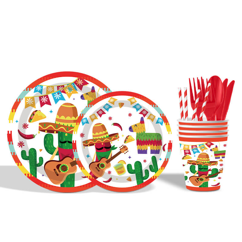 Fiesta Party Tableware Set