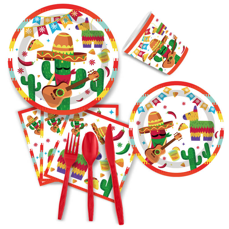 Fiesta Party Tableware Set