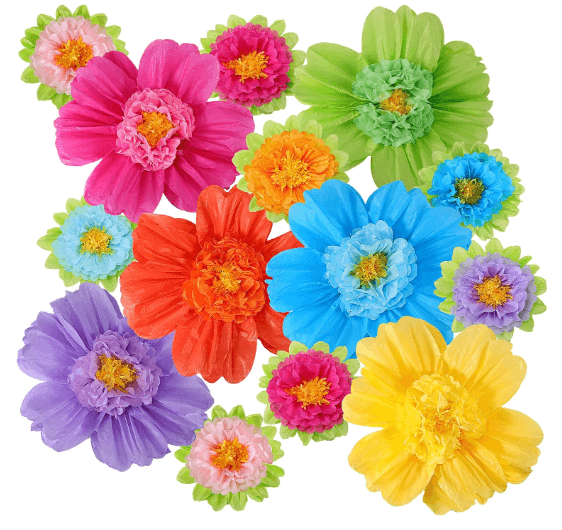 mexican tissue paper flowers