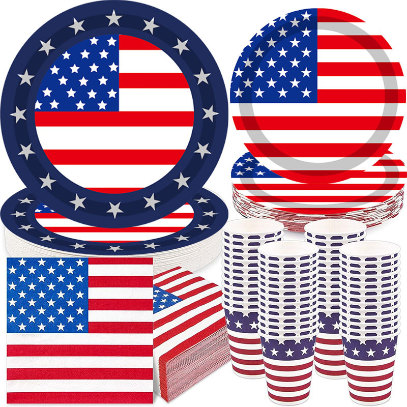 patriotic table decor