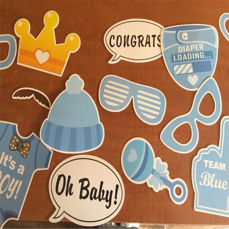 Baby Shower Photo Booth Props