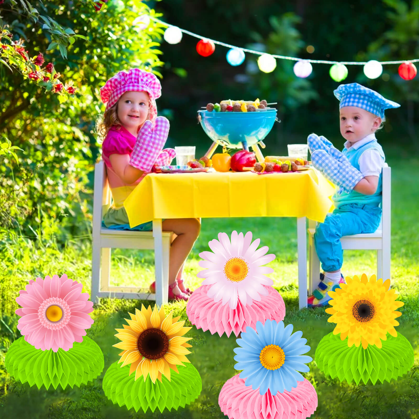 sunflower centerpiece