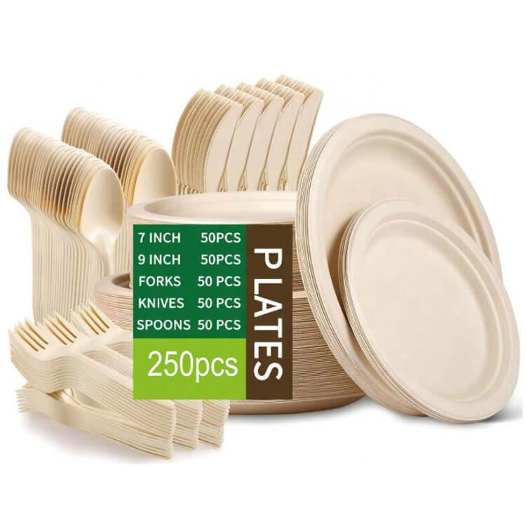 Disposable Bamboo Dinnerware