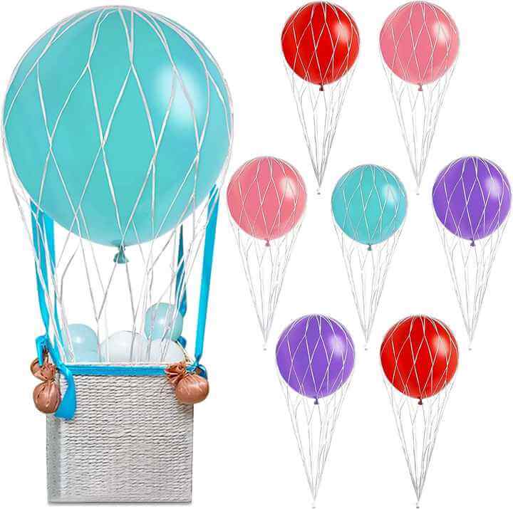 hot air balloon centerpieces