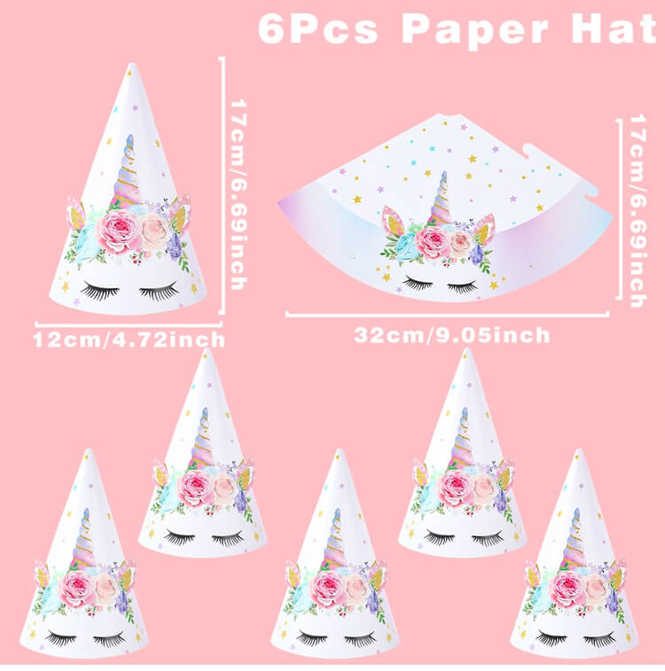 Unicorn Party Hats