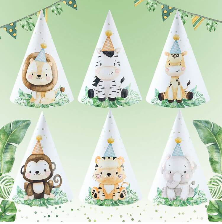 animal party hats