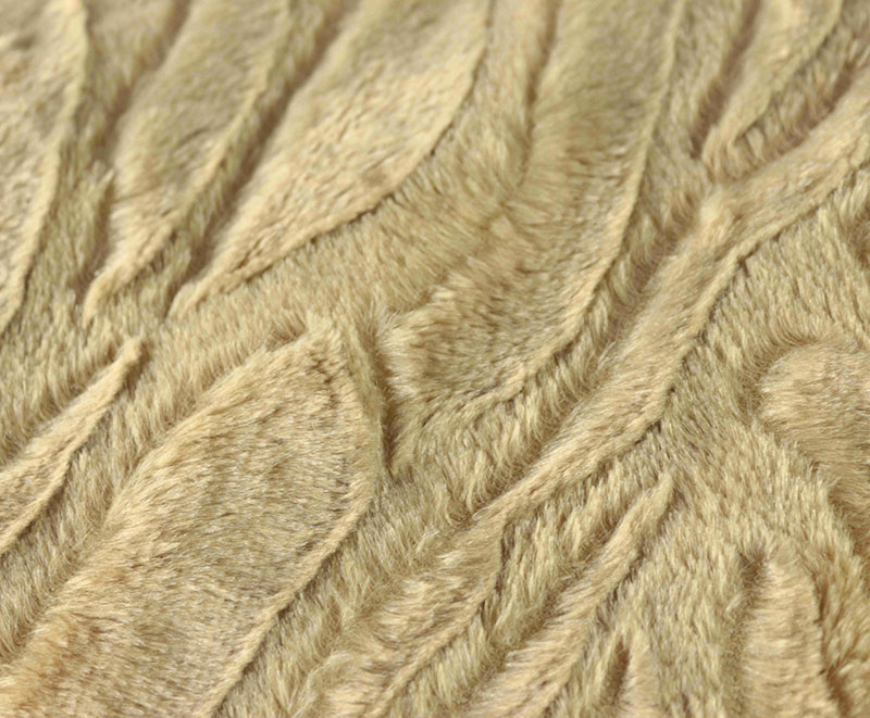 Solid elegant comfort pv fur brushed blanket 1010118