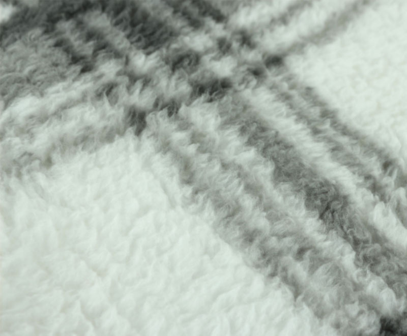 High-quality, comfortable printed lamb fleece blanket 1060215