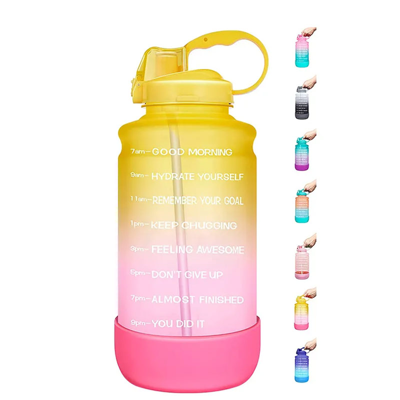 1000ml colorful plastic leak-proof fitness water bottle  P03-0219 glam camp