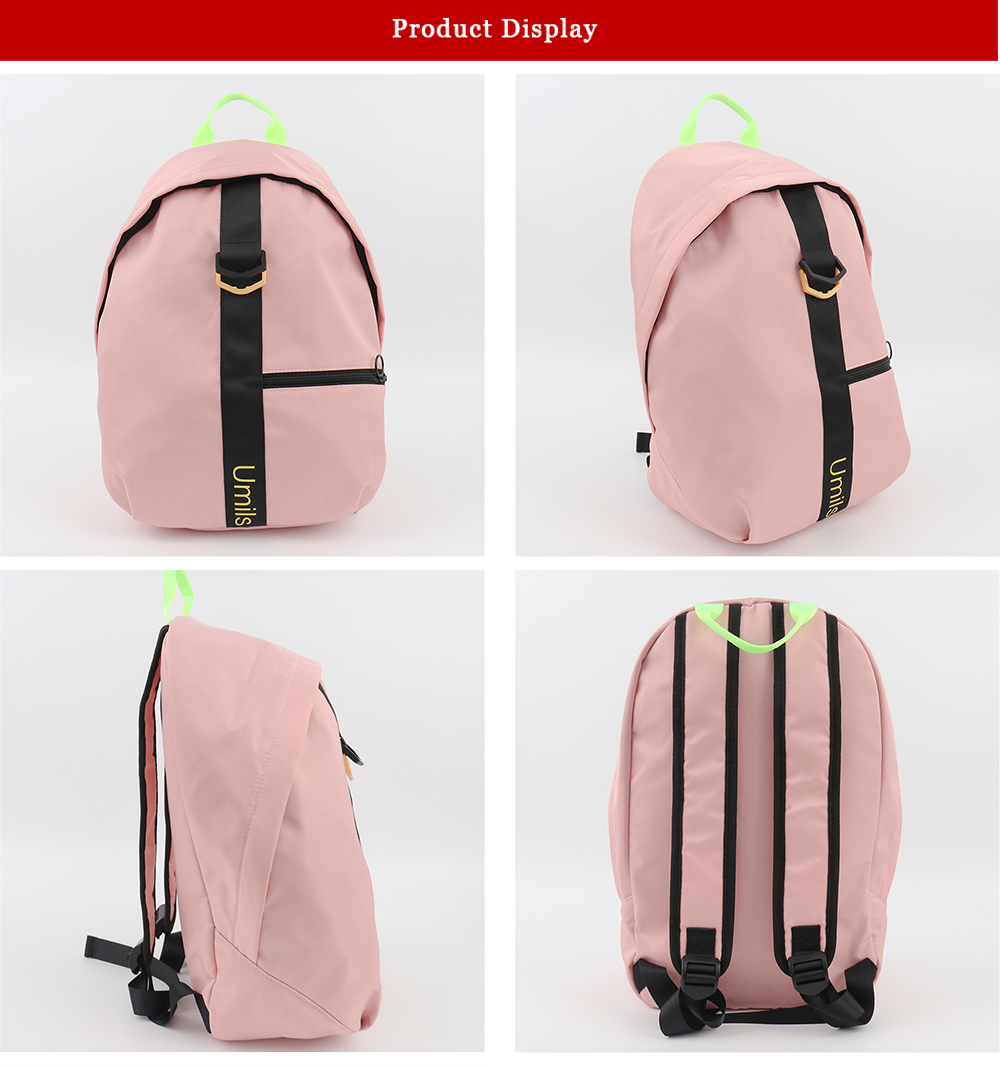 Pink Black Sport Backpack | Sport Backpack wholesaler | China Sport Backpack