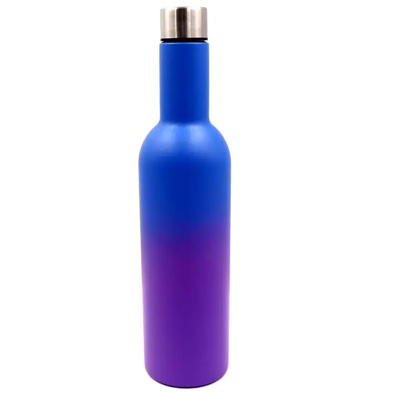 17oz and 25oz stainless steel insulated sublimation double wall insulator wine bottles SX-W25