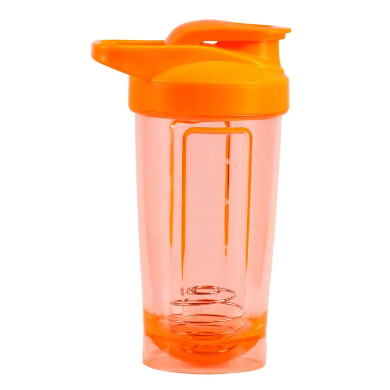 Food safe 600ml protein sports shaker with handle and whisk ball  P01-0055 glam camp