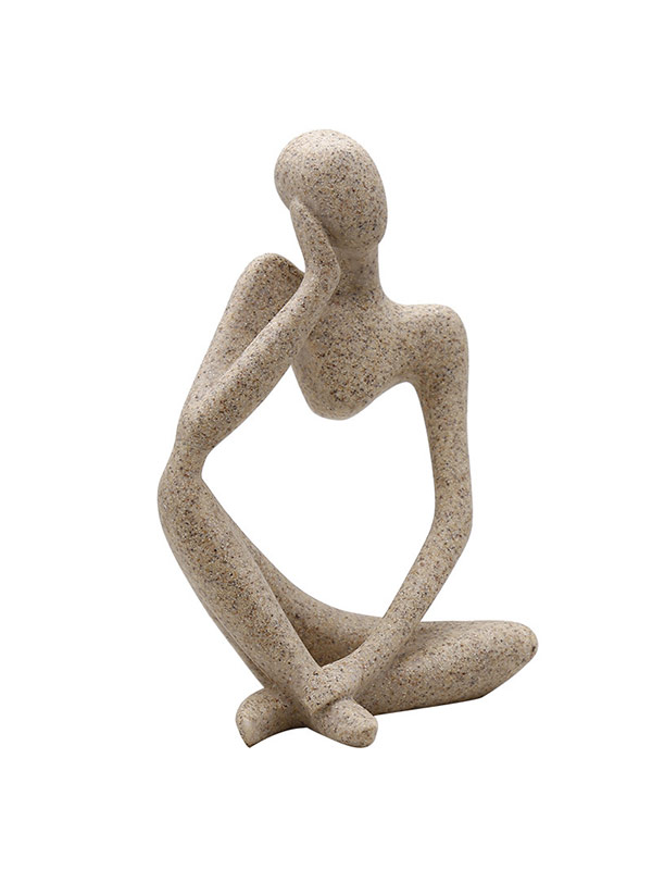 Sandstone abstract character decoration ornament