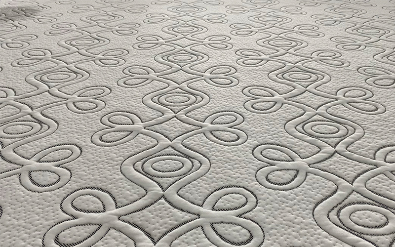 Maple leaf pattern polyester polypropylene fabricp