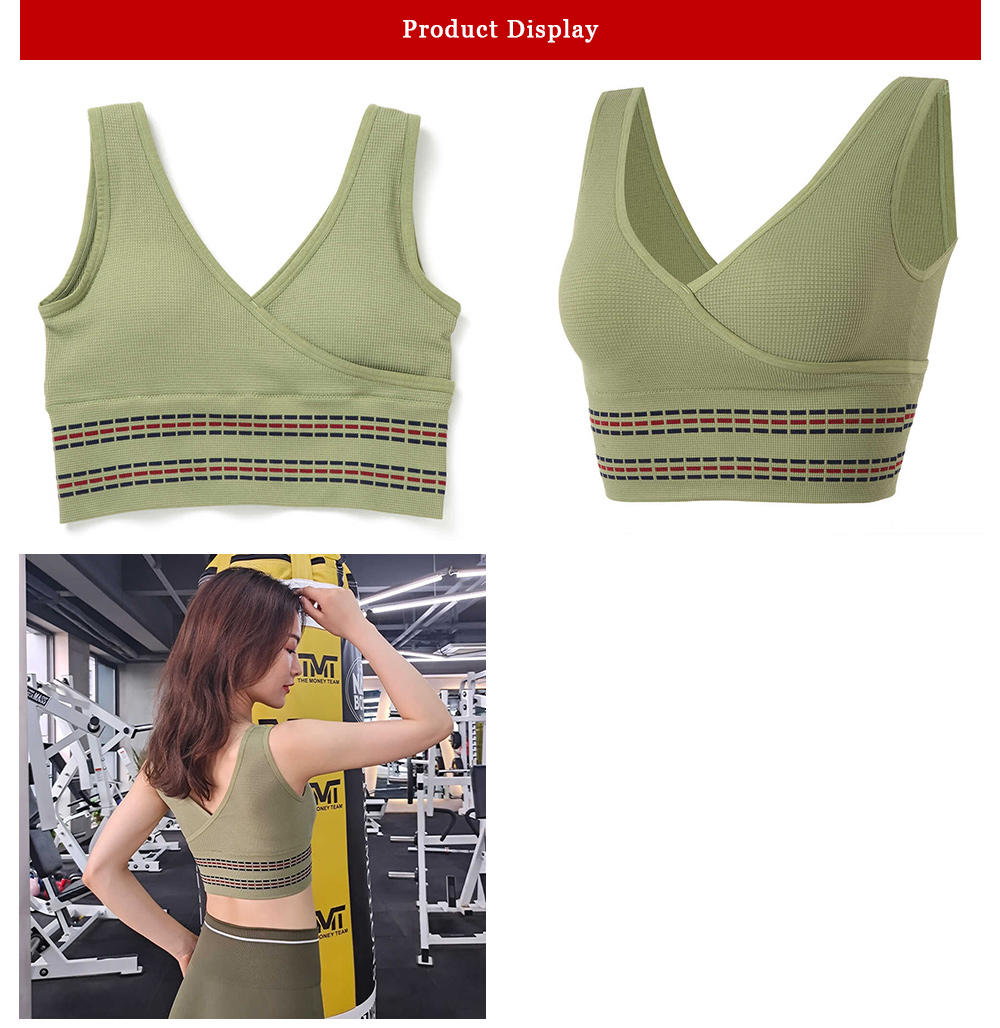 Custom elastic band sports bra plus-size | Union Deal  custom sports bra supplier