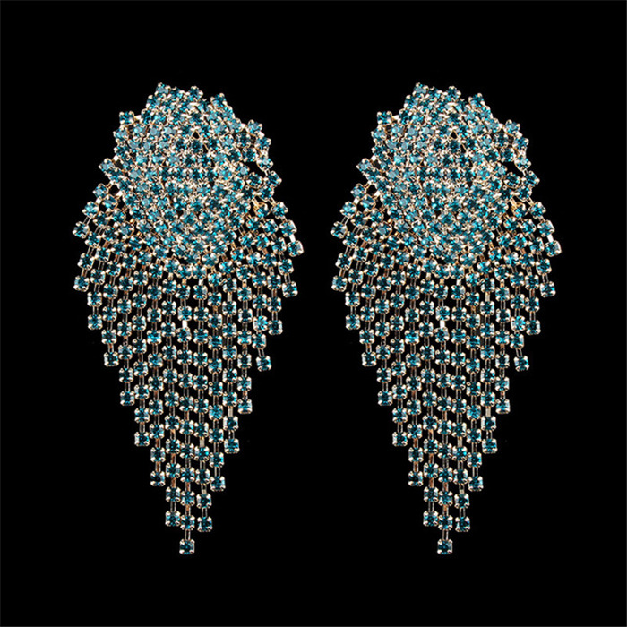 Rhinestone Crystals Earrings