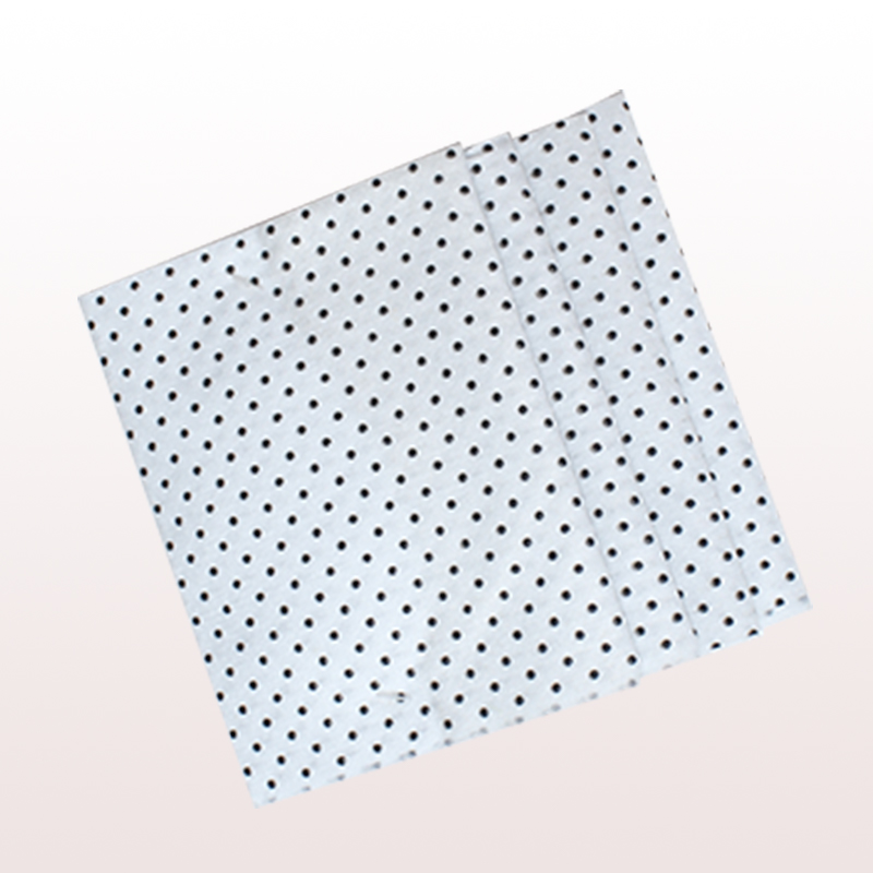 Durable cleaning cloth with PVC dots