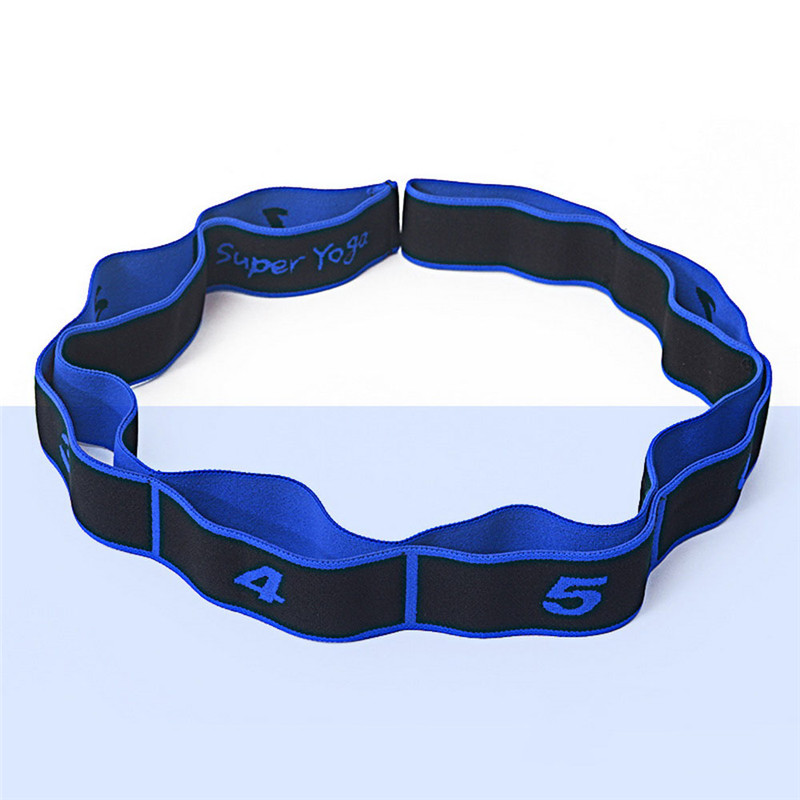 China Custom Yoga strap | Blue Yoga strap | Yoga strap manufacturer