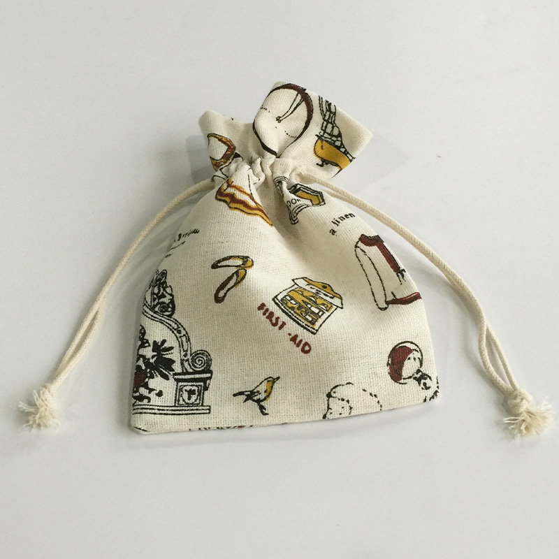Small Linen gift bag