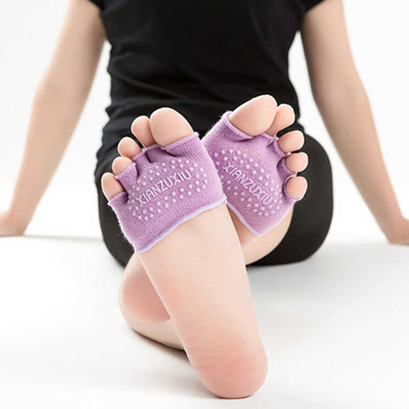 Purple Yoga socks factory