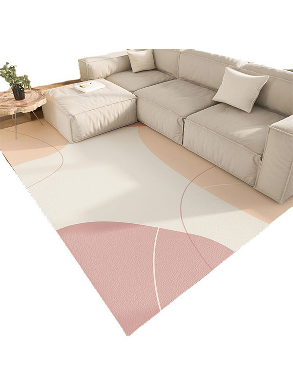 Bedroom high-end modern minimalist plaid large carpet