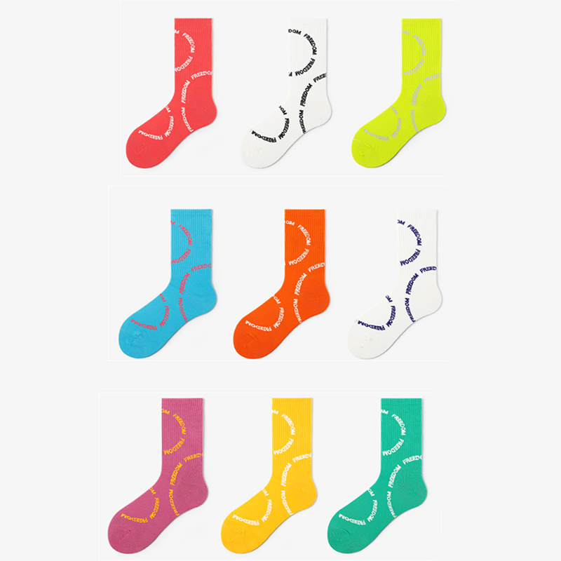 ustomized special colored design women socks
