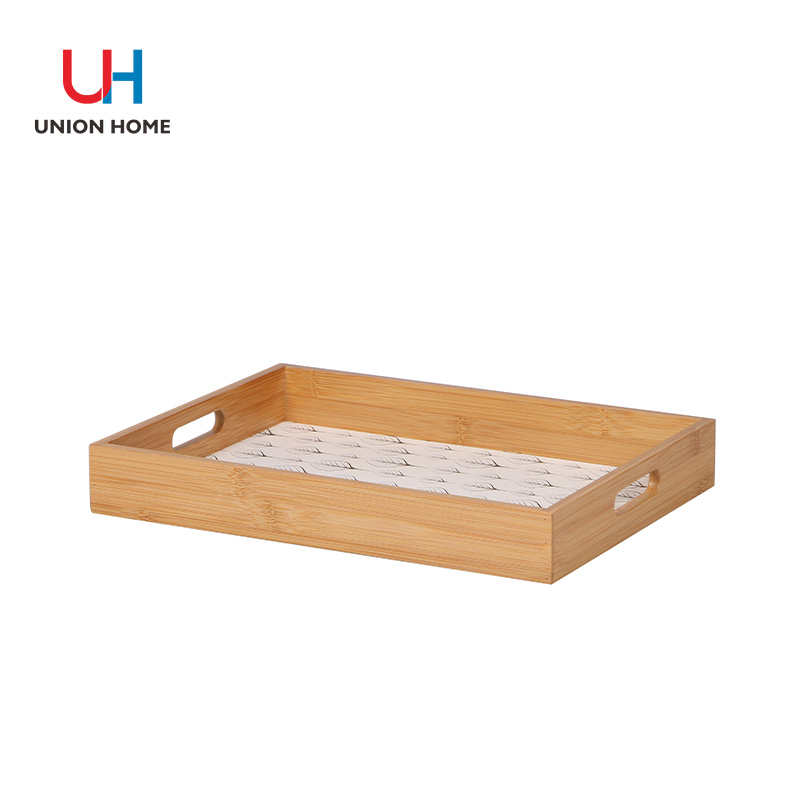 Durable bamboo plate