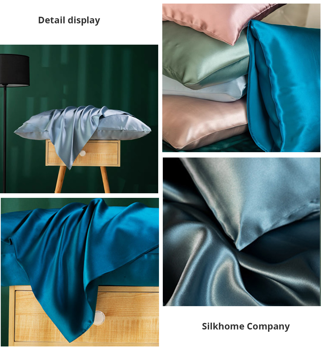 Luxury Silk Pillowcase | Queen Size Silk Pillowcase | Envelop Silk Pillowcase