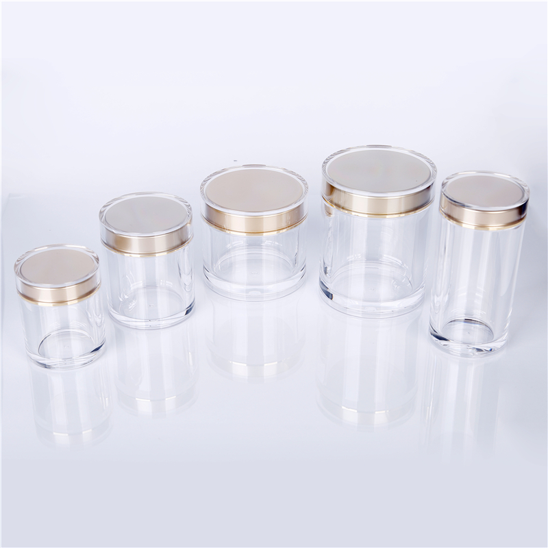 300ml acrylic jars with lids