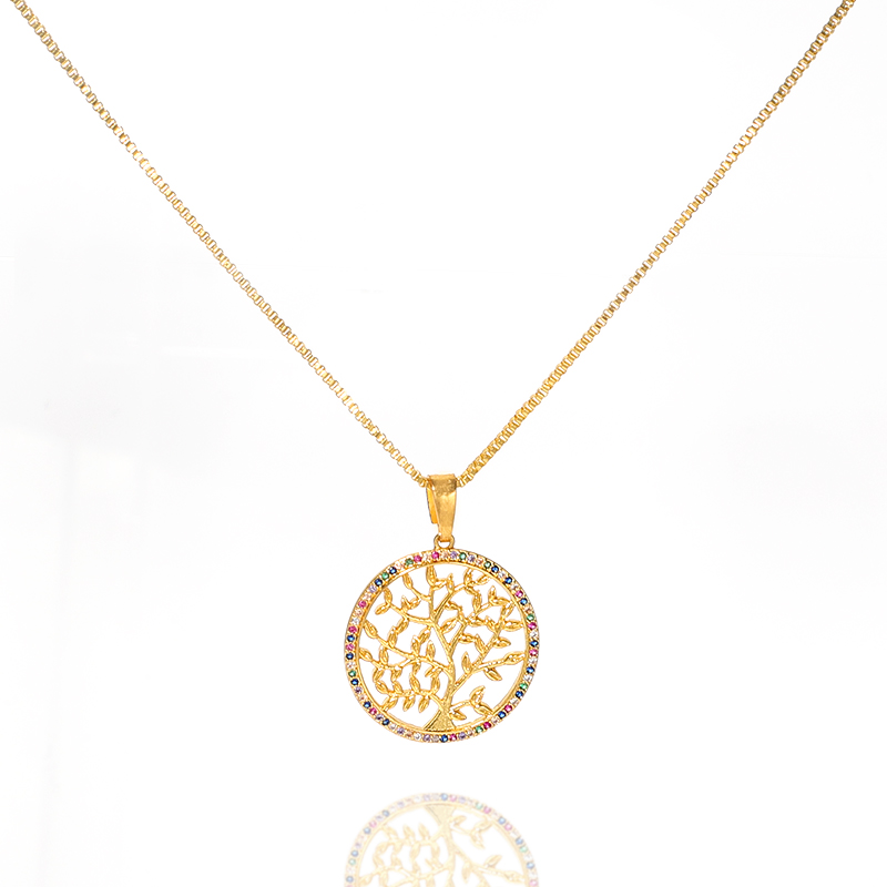 Gold Tree Necklace
