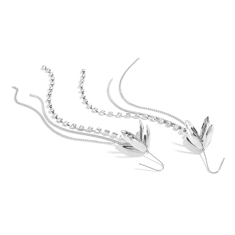 Leaf Tassel Earrings | Tassel Personality Earrings | Super Fairy Earrings