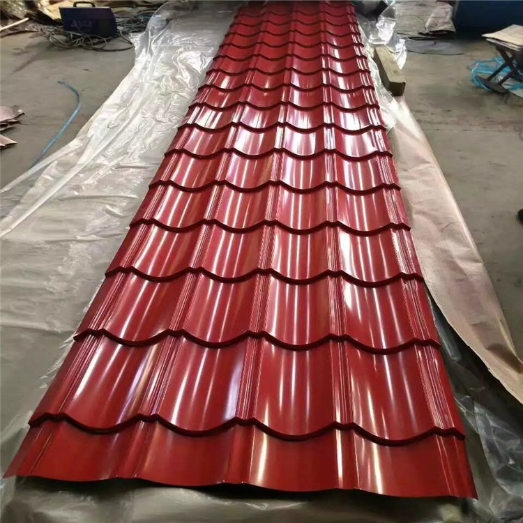 steel tile effect roofing sheets