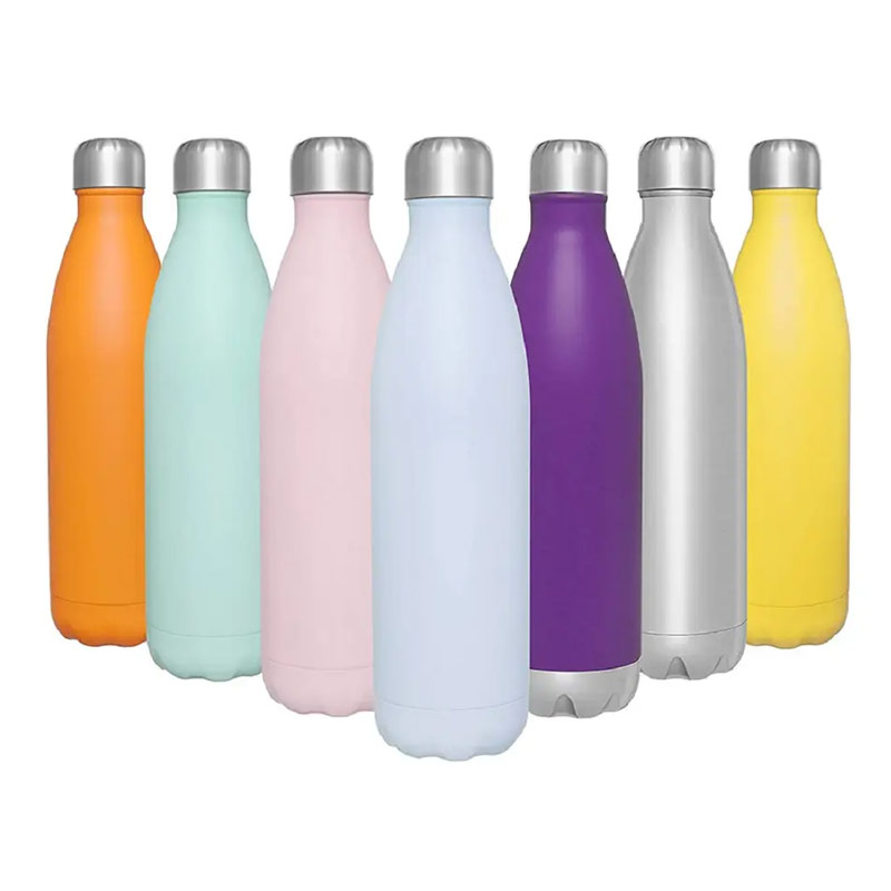 Vacuum double wall insulation wall outdoor sports stainless steel water bottle can be customized SX0574 glam camp