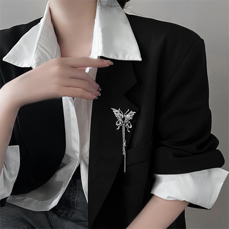 Women's  Suit Butterfly Brooch Pin