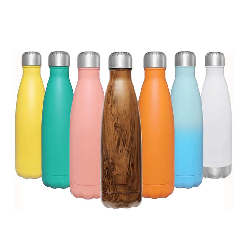 Vacuum double wall insulation wall outdoor sports stainless steel water bottle can be customized SX0574 glam camp