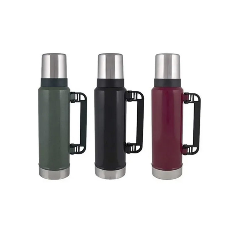 Outdoor camping sports stainless steel thermos bottle with customized Logo SX0574 glam camp