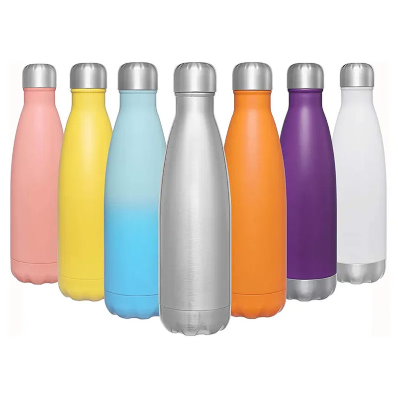 Vacuum double wall insulation wall outdoor sports stainless steel water bottle can be customized SX0574 glam camp