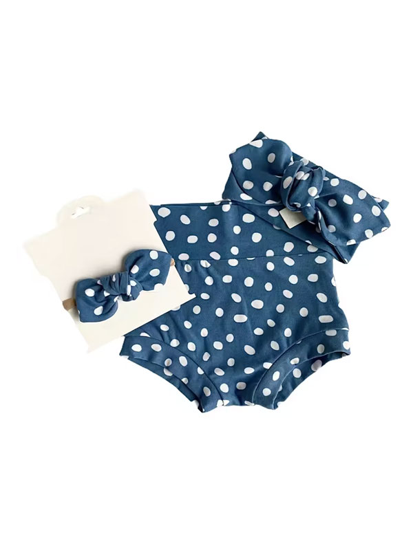 Baby Belly Band and Bow Headband