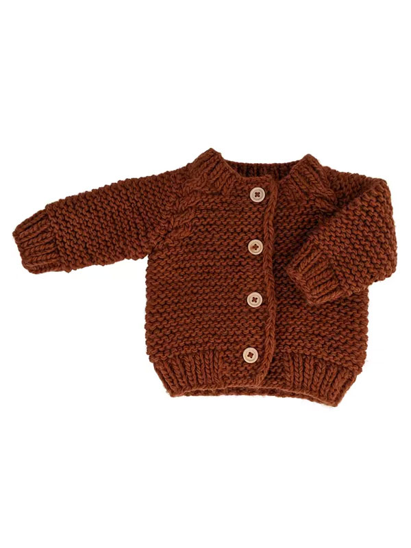 Cotton Knitted Baby Sweater