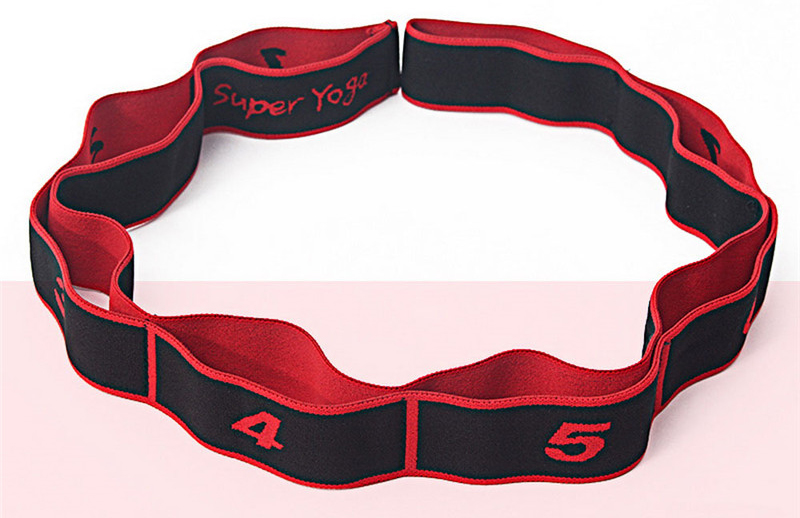 Red Yoga strap | Yoga strap manufacturer | Fitness Accessories Yoga strap