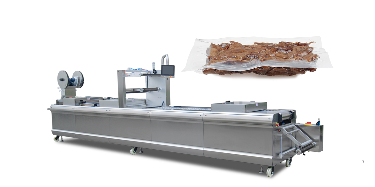 Food Thermoforming Vacuum Packaging Machine