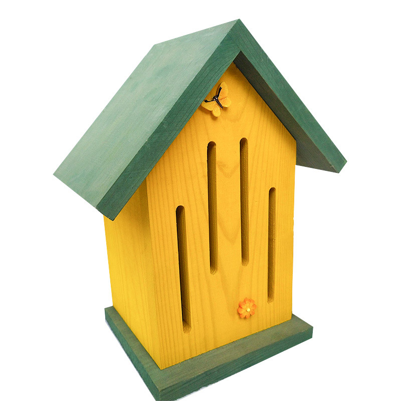 Solid wood butterfly nest pet 