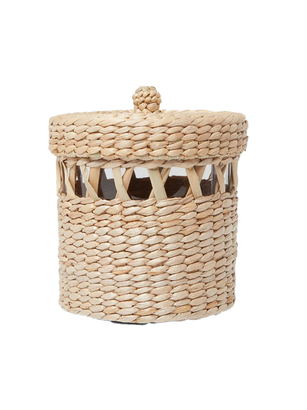 Woven canister natural