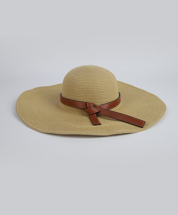 China Custom Brown Straw Hat