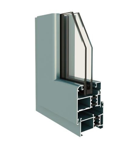 55H series heat insulation exterior casement window