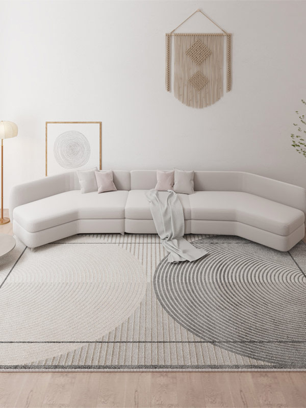 Household imitation cashmere entrance bedroom non-slip floor mat