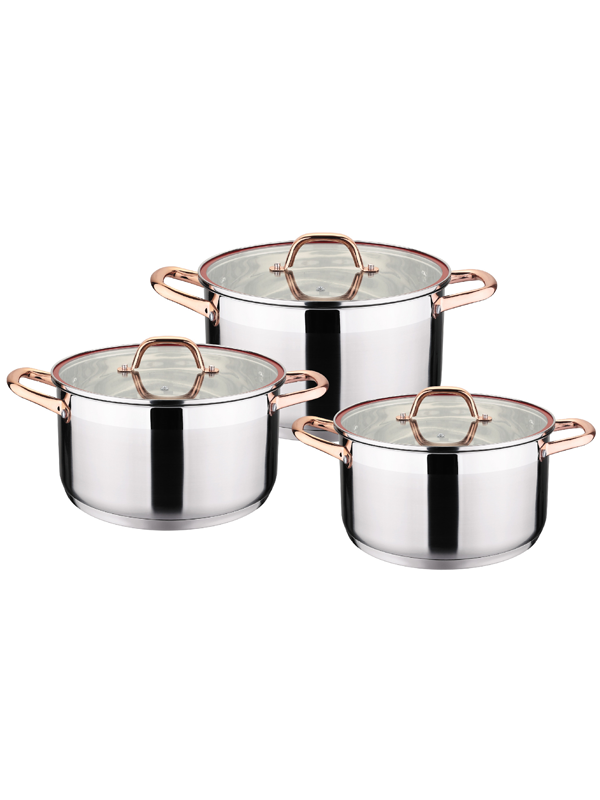 High-end thickened stainless steel cookware